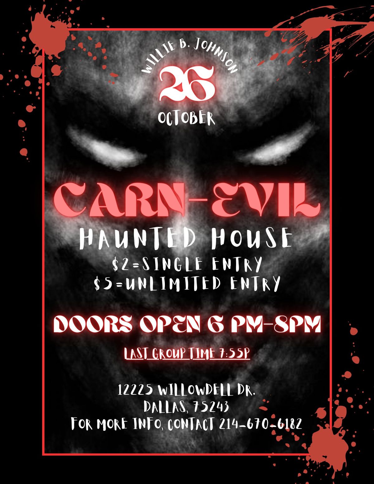 Carn-EVIL Haunted House