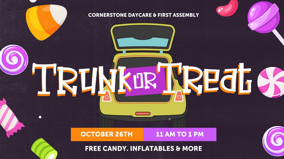 Cornerstone Daycare Trunk or Treat