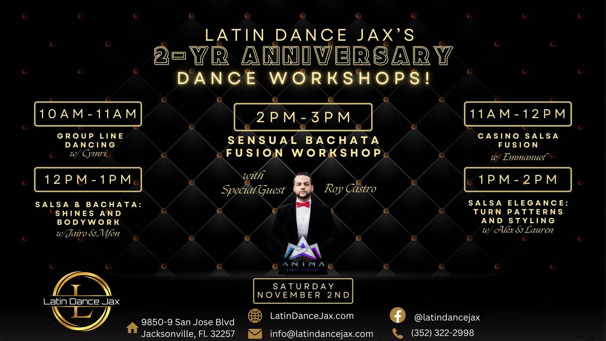 Workshops: LDJ's 2 Year Anniversary