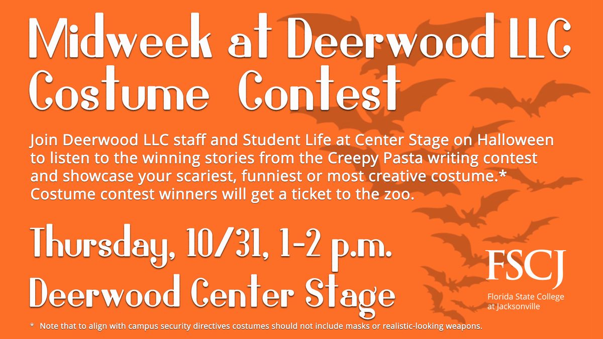 Midweek at Deerwood LLC: Costume Contest