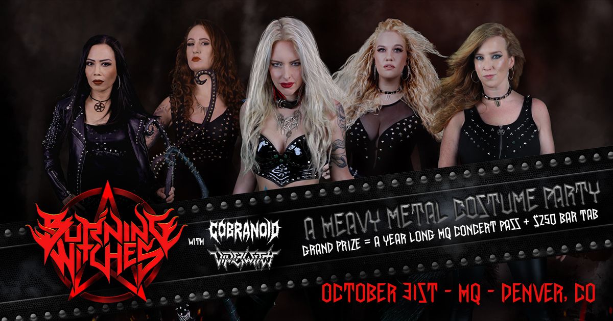 Burning Witches with Cobranoid - A Heavy Metal Costume Party!