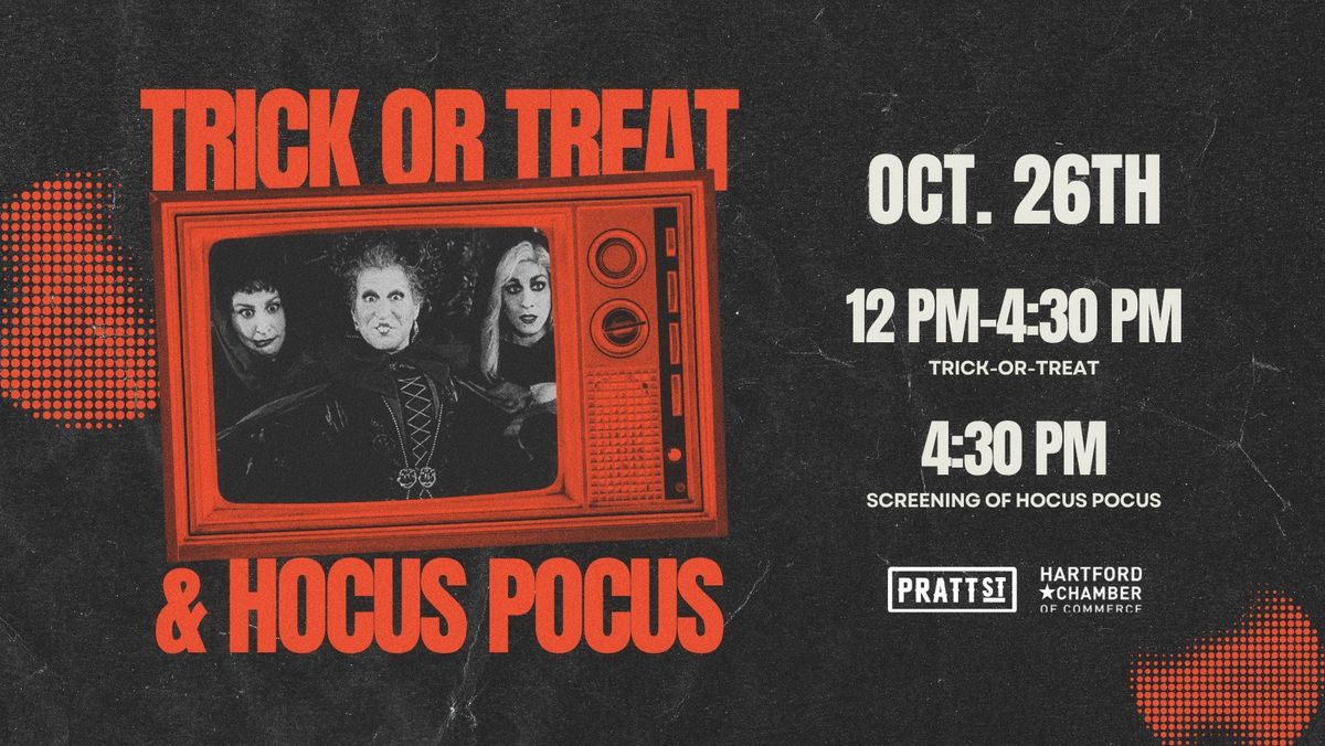 Trick-or-Treat and Hocus Pocus on Pratt