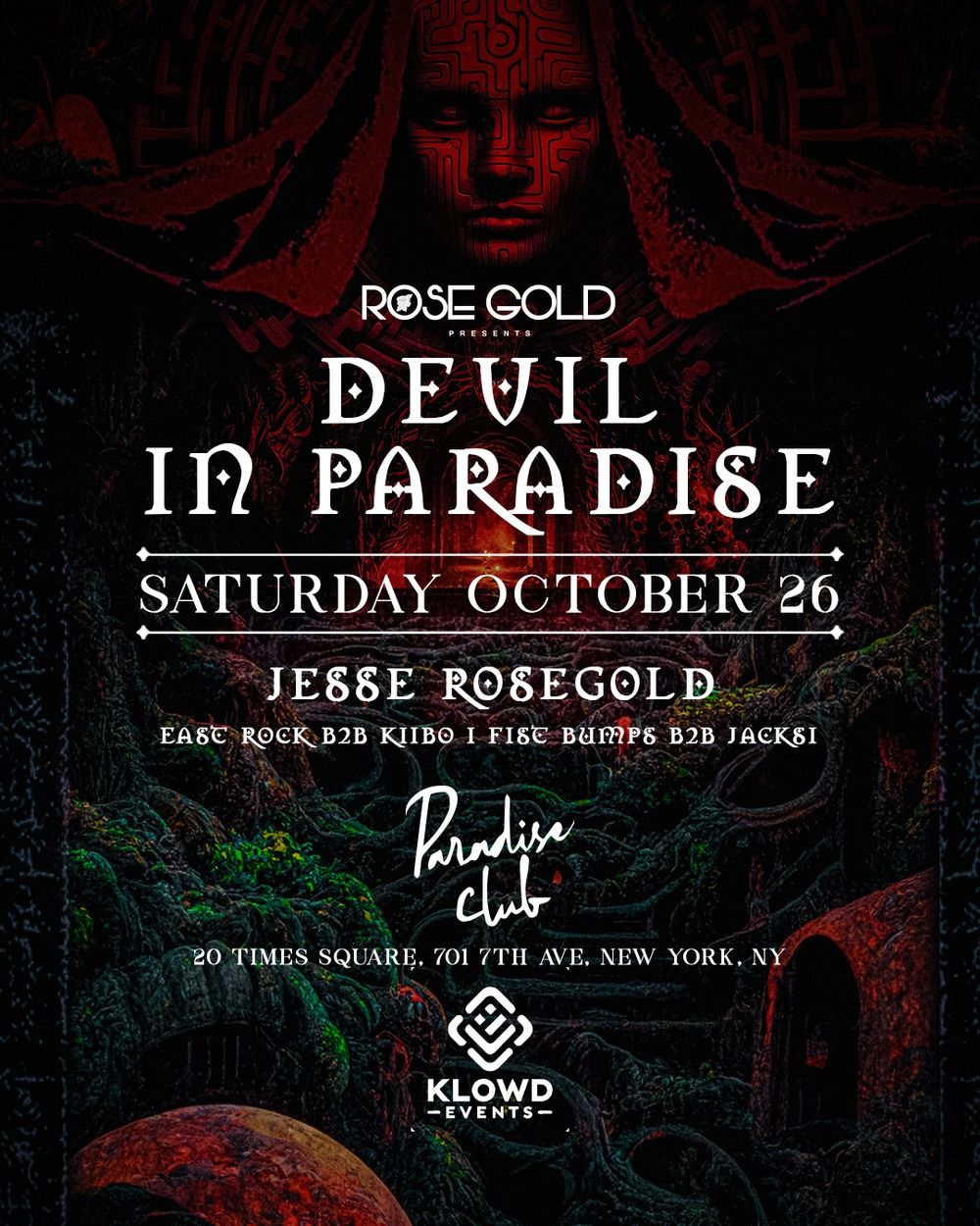 Devil In Paradise\u200b Halloween Party at Paradise Club