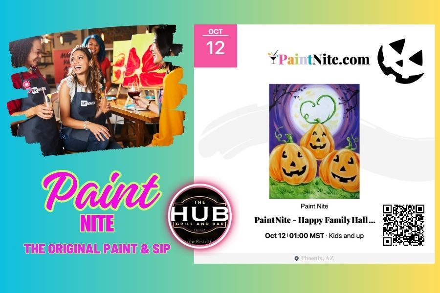 Paint Nite: Happy Family, Happy Halloween