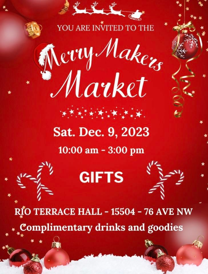 Merry Makers Market | YEG Merry Makers Market, Edmonton, AB | December ...