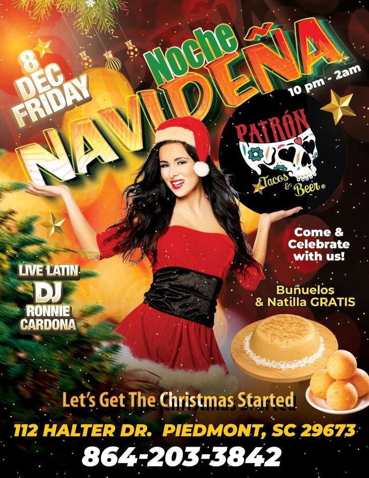 Christmas party Petrón Tacos and Beer, Piedmont, SC December 8 to December 9