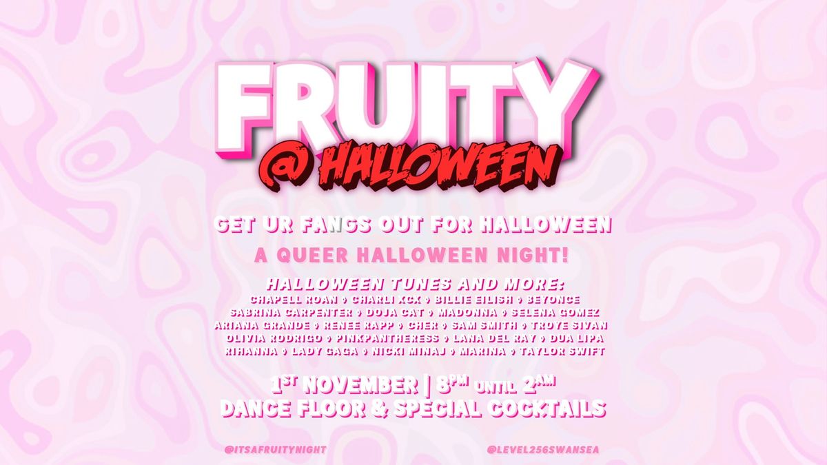 FRUITY @ Halloween | LGBTQIA+ Club Night \ud83c\udf83