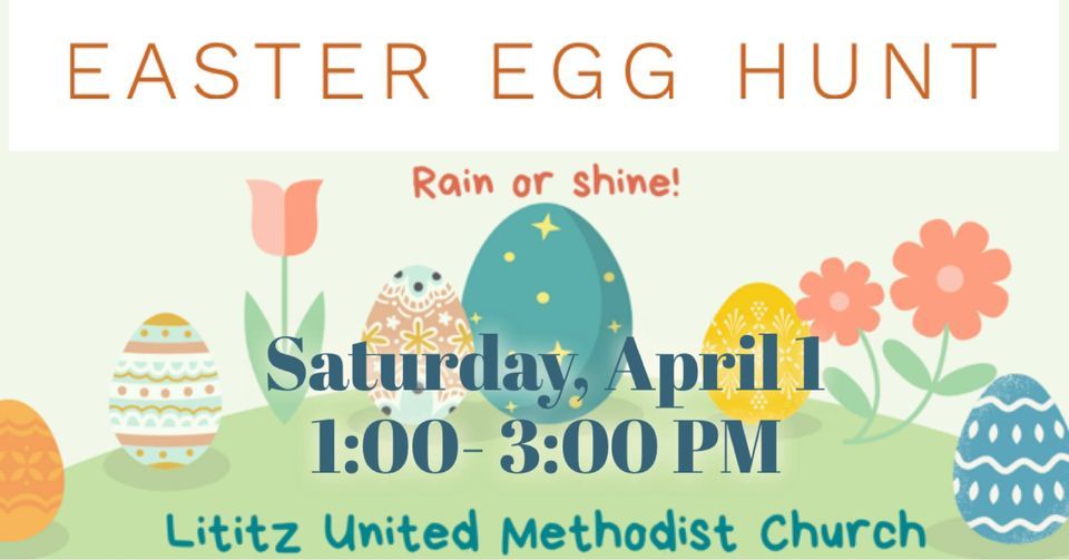 Easter Egg Hunt | Lititz United Methodist Church | April 1, 2023