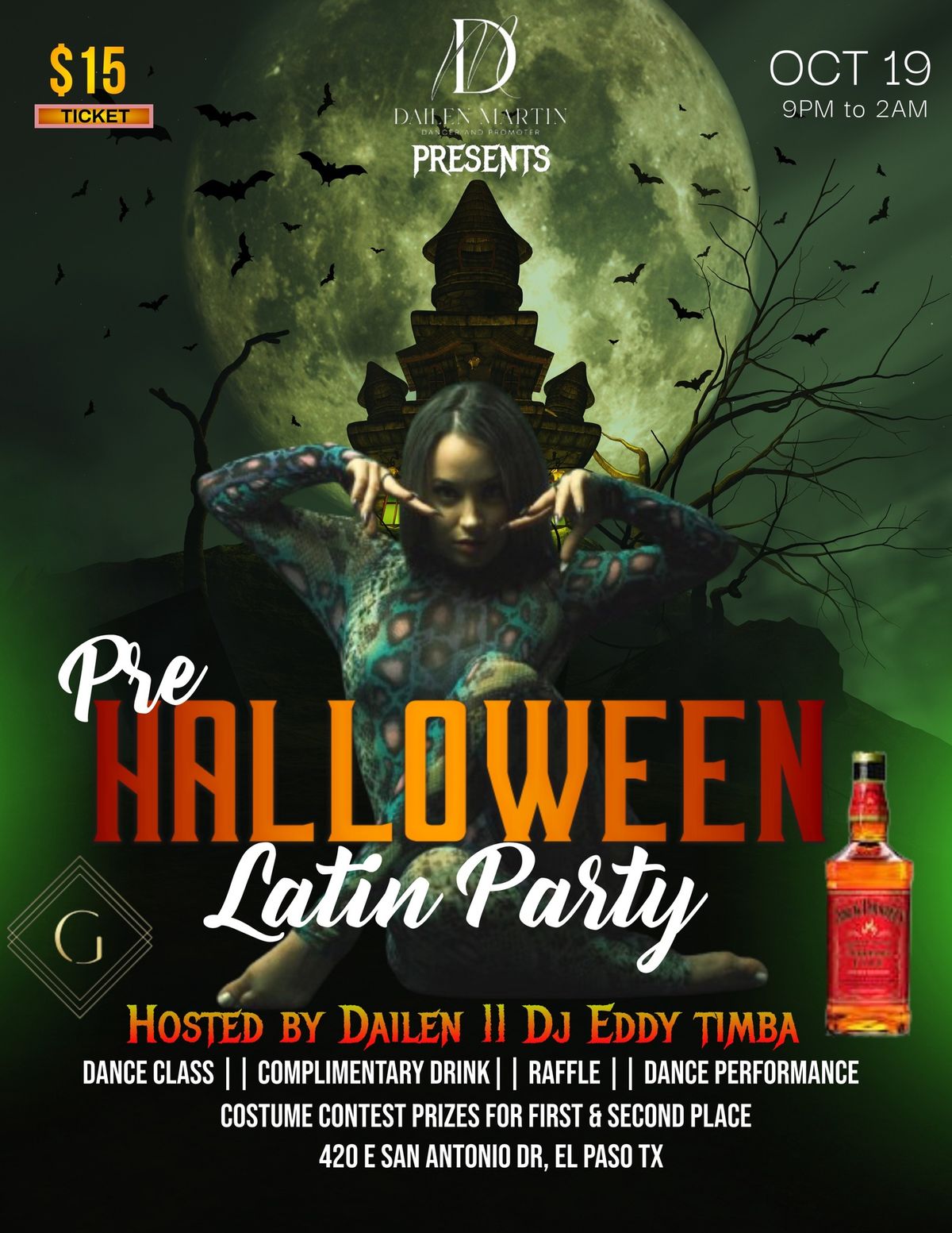 Pre Halloween Latin Party \ud83c\udf83\ud83d\udc7b