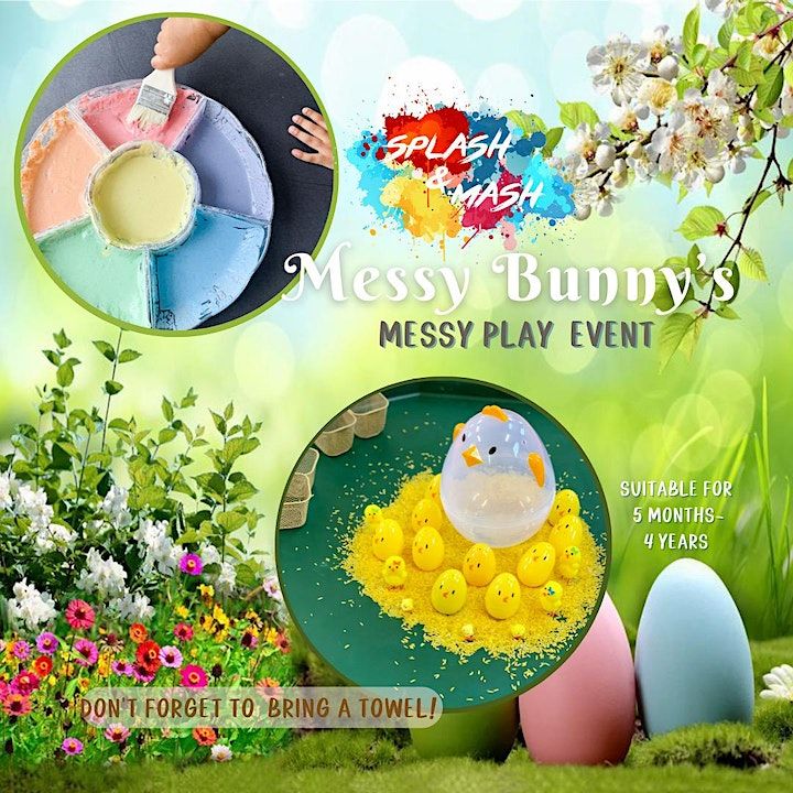 Messy Bunnys Messy Play Easter Event Farnham Common Village Hall