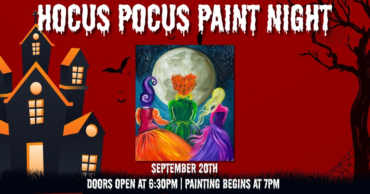 Hocus Pocus Paint Night