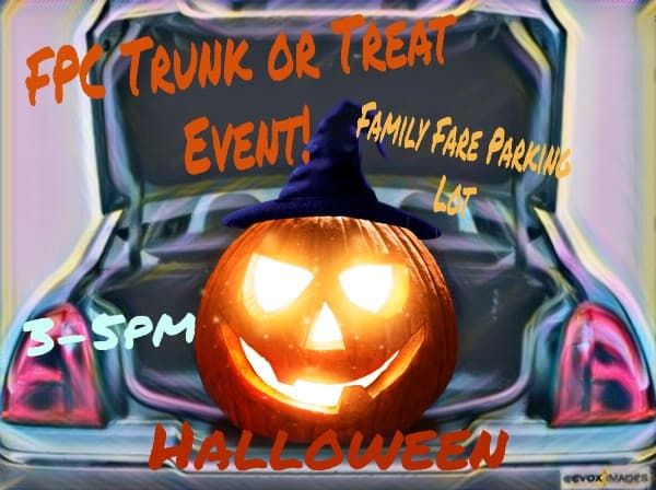 Trunk or Treat Event | First Presbyterian Church Chippewa Falls ...