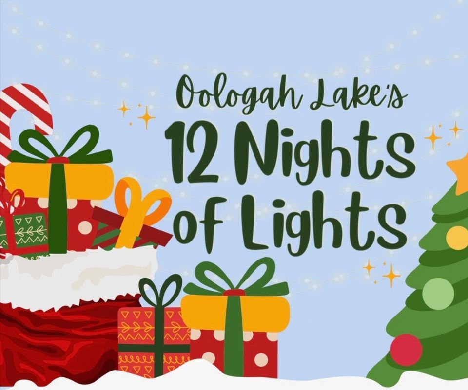 Oologah Lakes 12 Nights of Lights Hawthorne Bluff Campground, Oologah, OK December 1, 2023