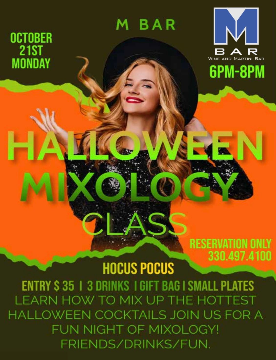 Halloween Mixology Class