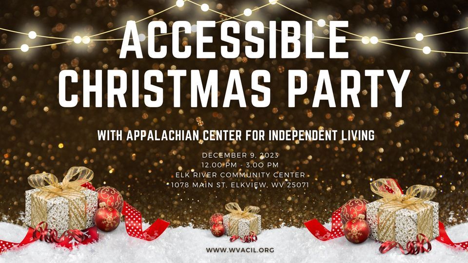 ACILs Jingle & Jam Accessible Christmas Party | Elkview Community ...