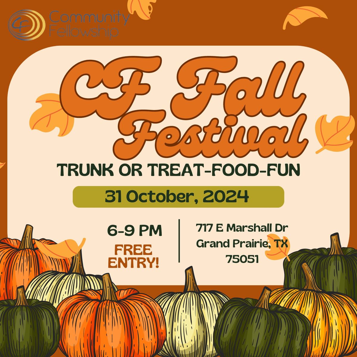 Trunk-or-Treat Fall Festival