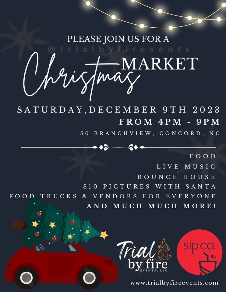 Christmas Market 2023 50 Branchview Dr NE, Concord, NC 280253404