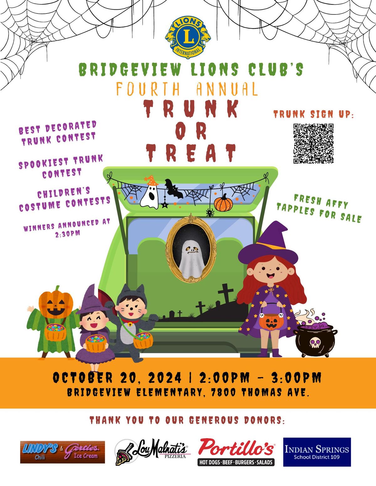 Fourth Annual Trunk or Treat