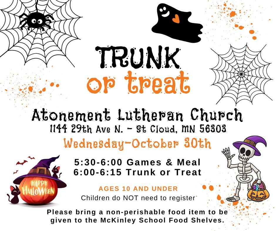 Trunk or Treat at Atonement Lutheran Church