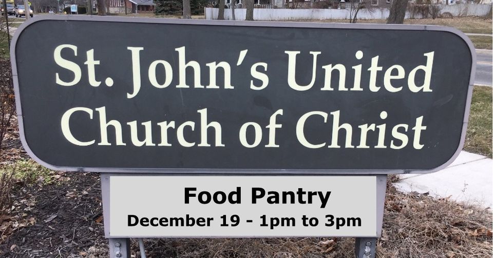 Christmas Food Pantry | St. John's United Church of Christ of Owosso ...