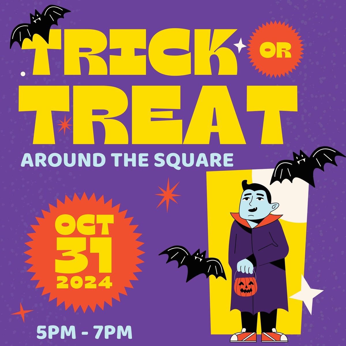 Trick or Treat Around the Square