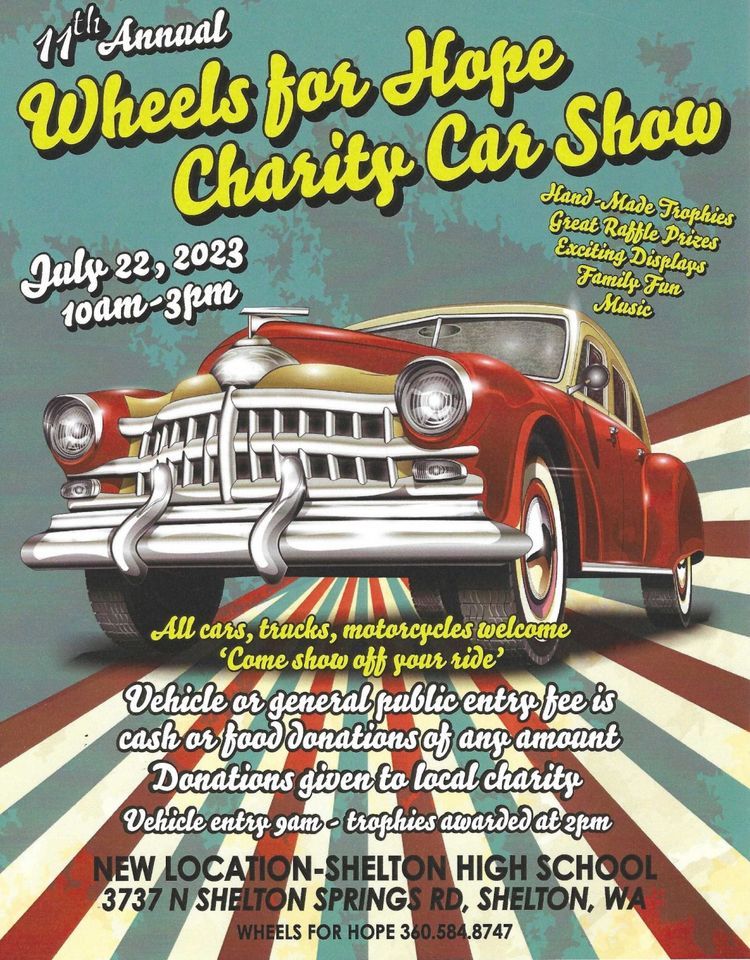 Wheels for Hope Charity Car Show 3737 N Shelton Springs Rd, Shelton