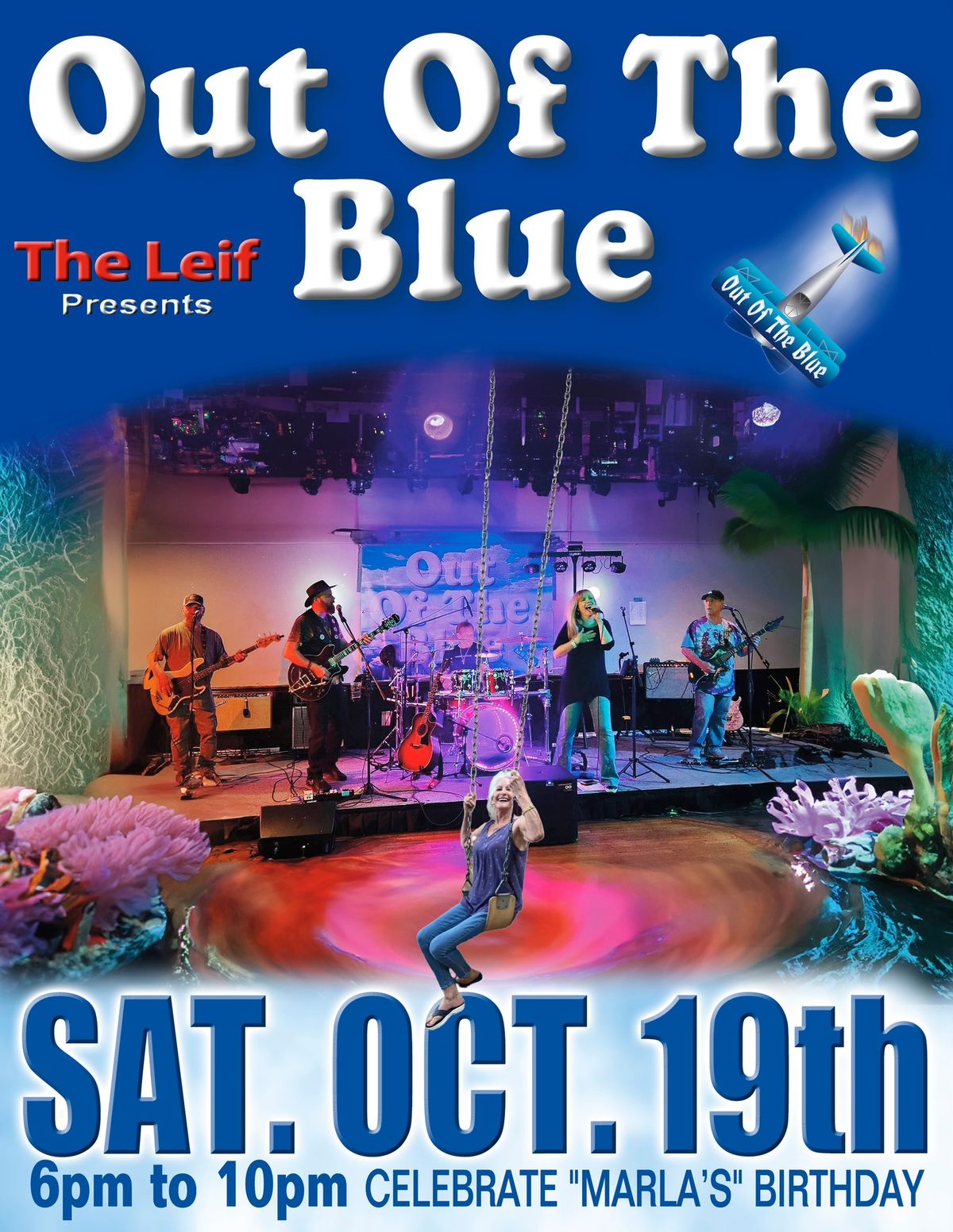 Out Of The Blue @ The Leif Irish Pub