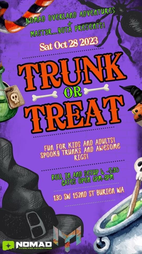 Nomad Overland Adventures (noagear) and mast3r_yota Present Trunk or