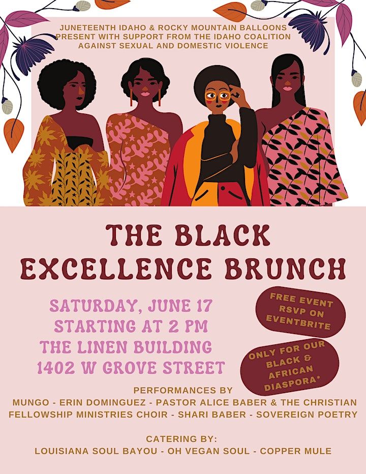 Black Excellence Brunch | The Linen Building, Boise, ID | June 17, 2023