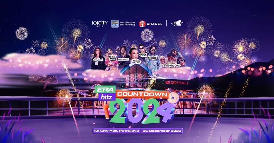 ERA and HITZ Countdown 2024 IOI City Mall, Putrajaya, KL December