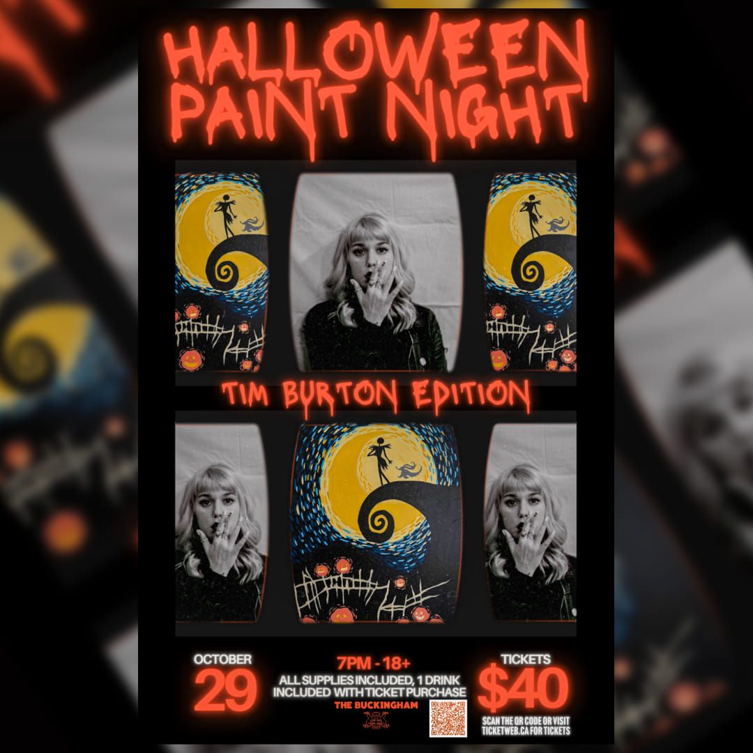 Halloween Paint Night w\/ Hannah Flawed Art 