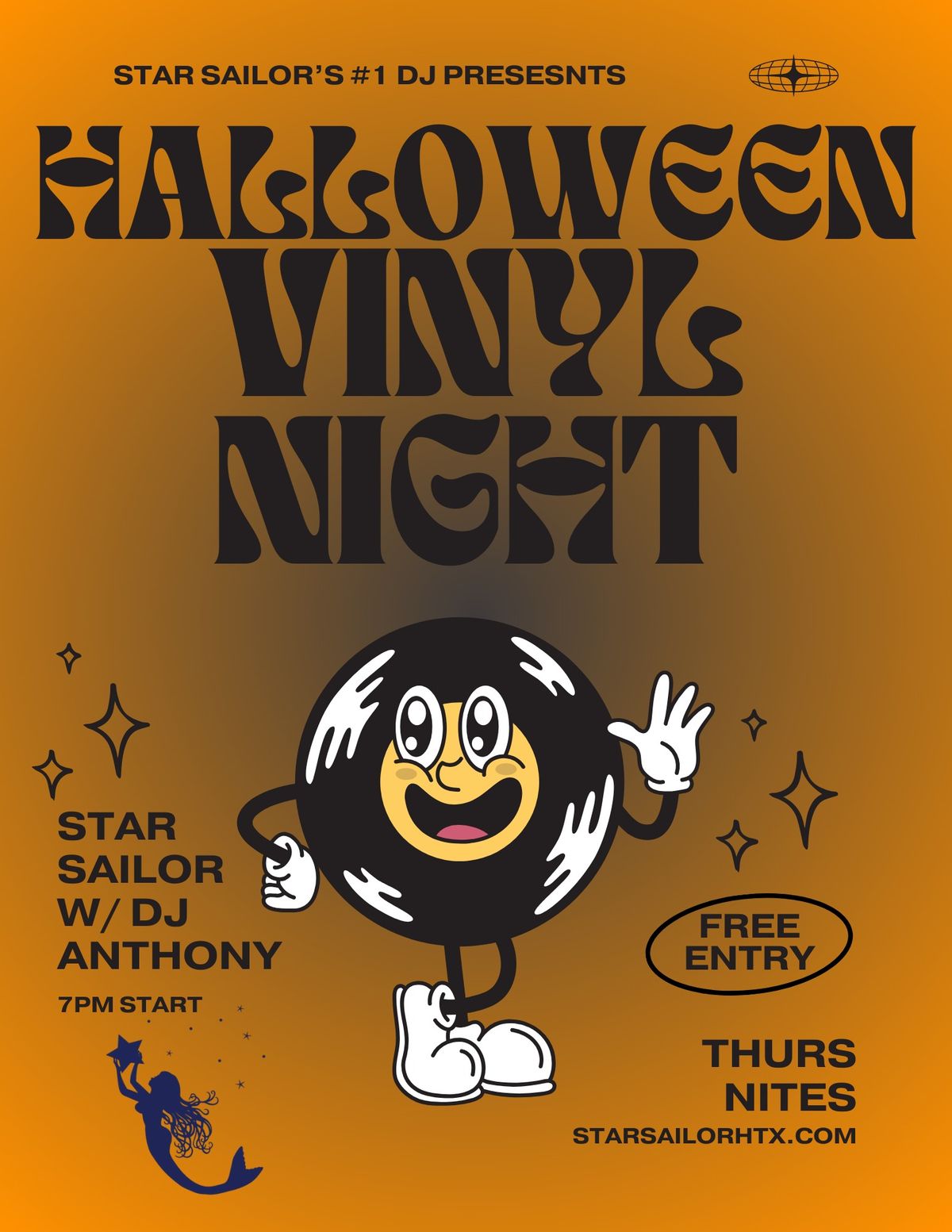 Halloween Vinyl Night