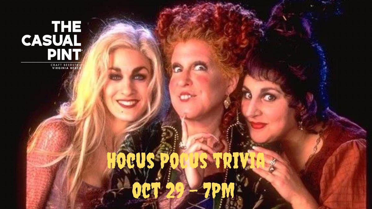 Hocus Pocus Trivia