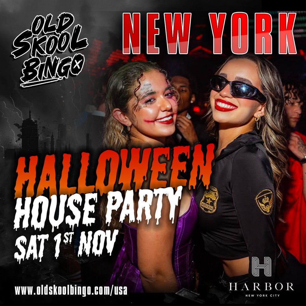Old Skool Bingo Halloween 1st November New York
