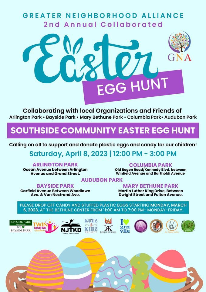 Southside Collaborated Community Easter Egg Hunt 2023 | Arlington Park ...