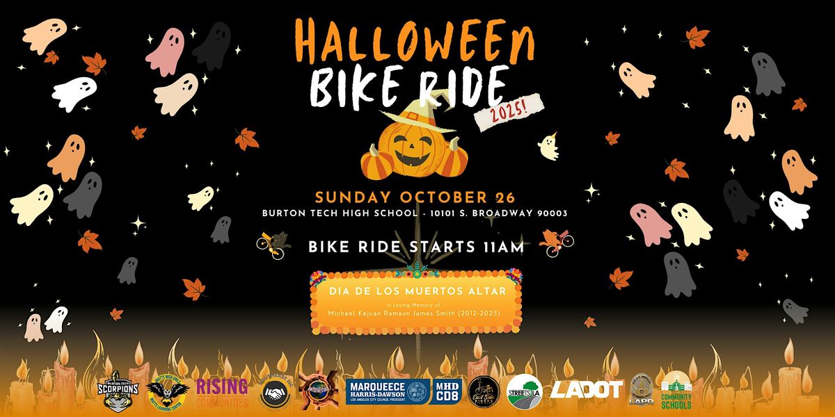 Halloween Bike Ride on Broadway