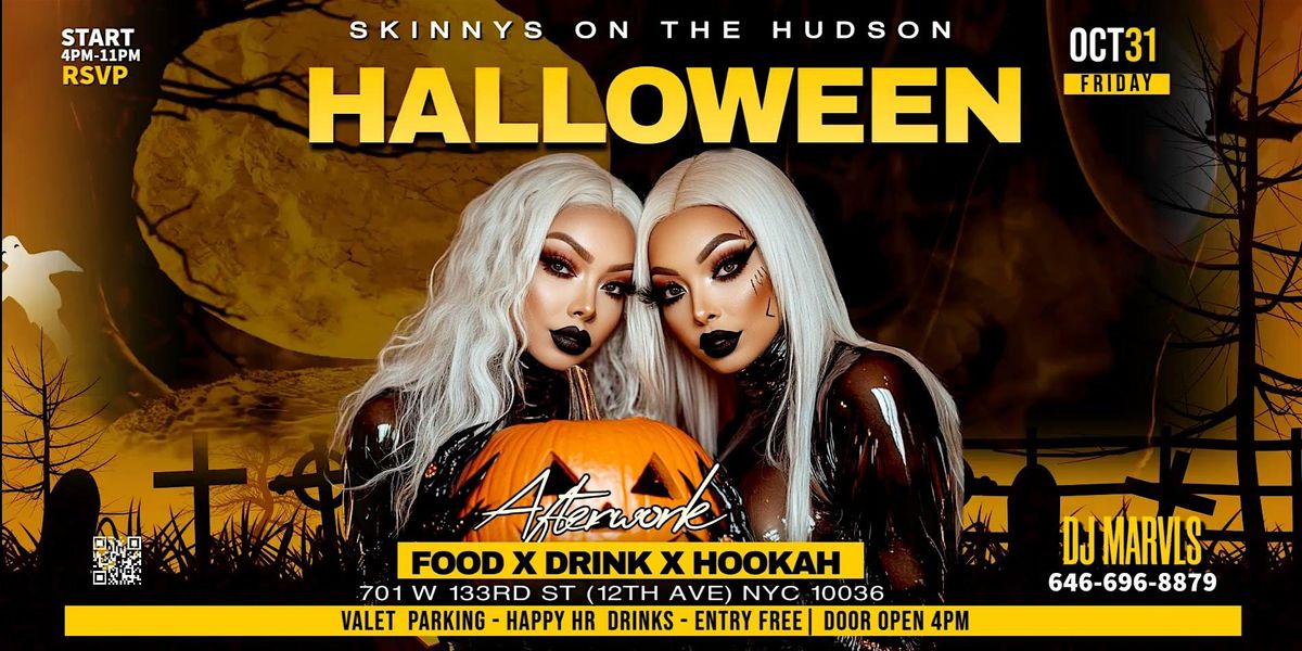 Halloween in Harlem Free Admission NYC After Work + Late Party! Fri 10\/31