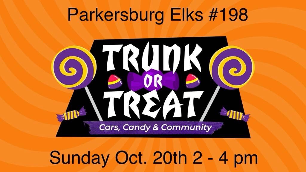 Trunk or Treat 605 Green Street, Parkersburg, WV October 20, 2024