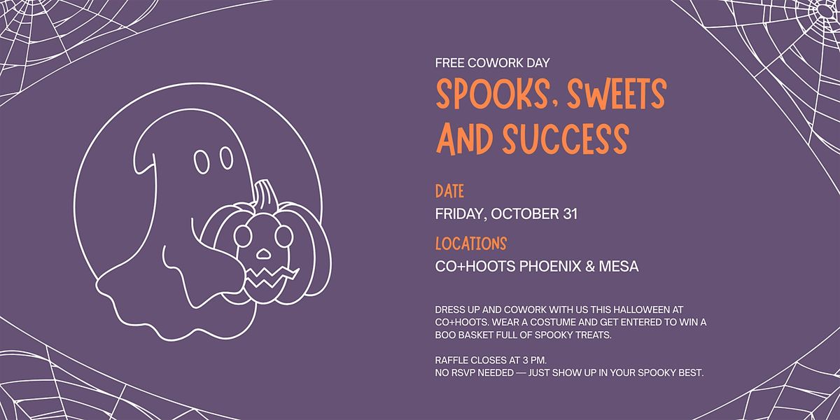Spooks, Sweets and Success