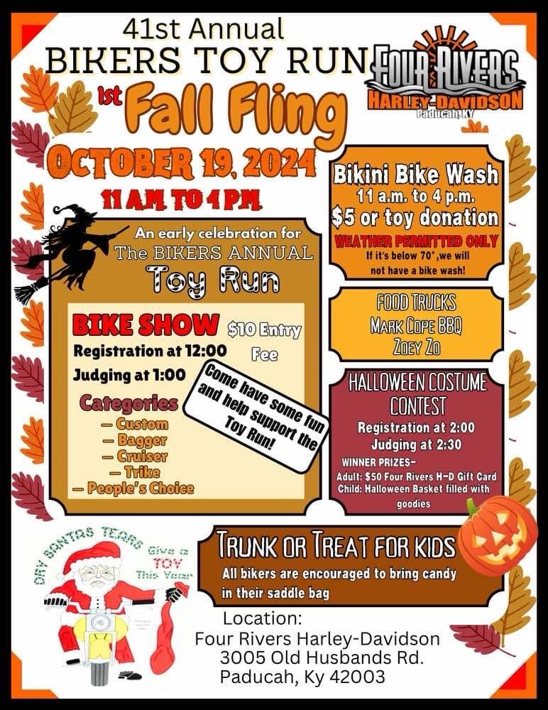 41ST ANNUAL BIKERS TOY RUN (FALL FLING)