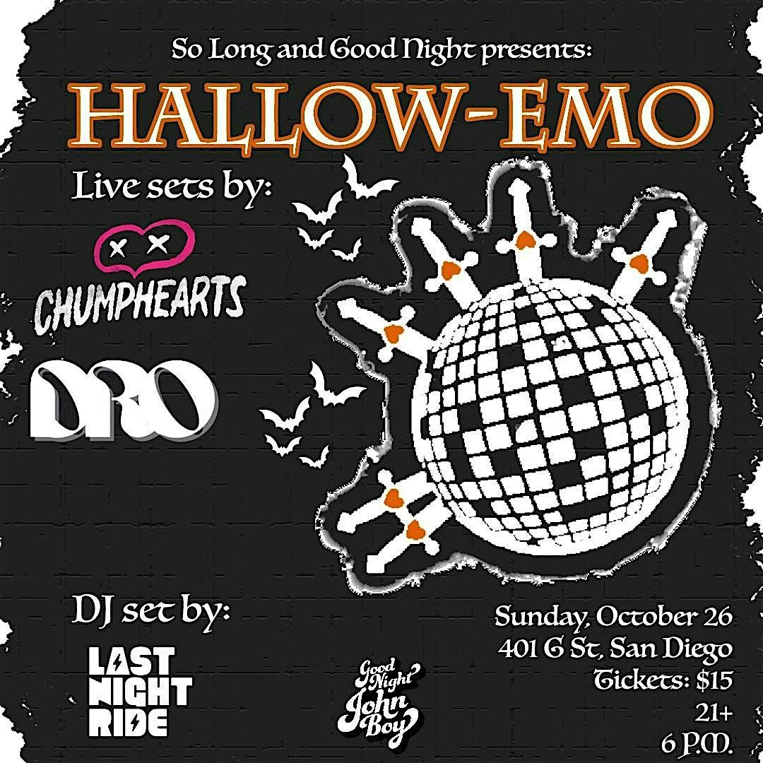 Hallow-Emo | Emo Night w\/ live performances and 2 hour DJ Set