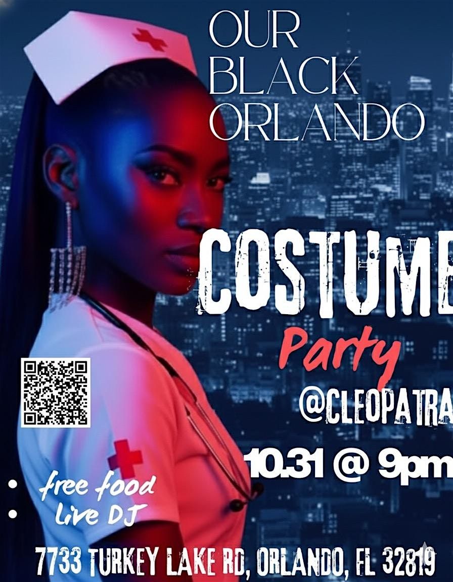 Our Black Orlando Costume Party (On Halloween)