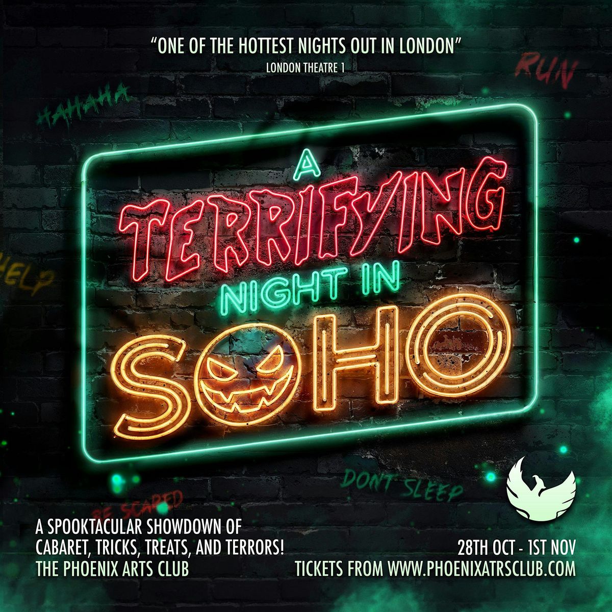 A Terrifying Night in Soho Halloween Cabaret