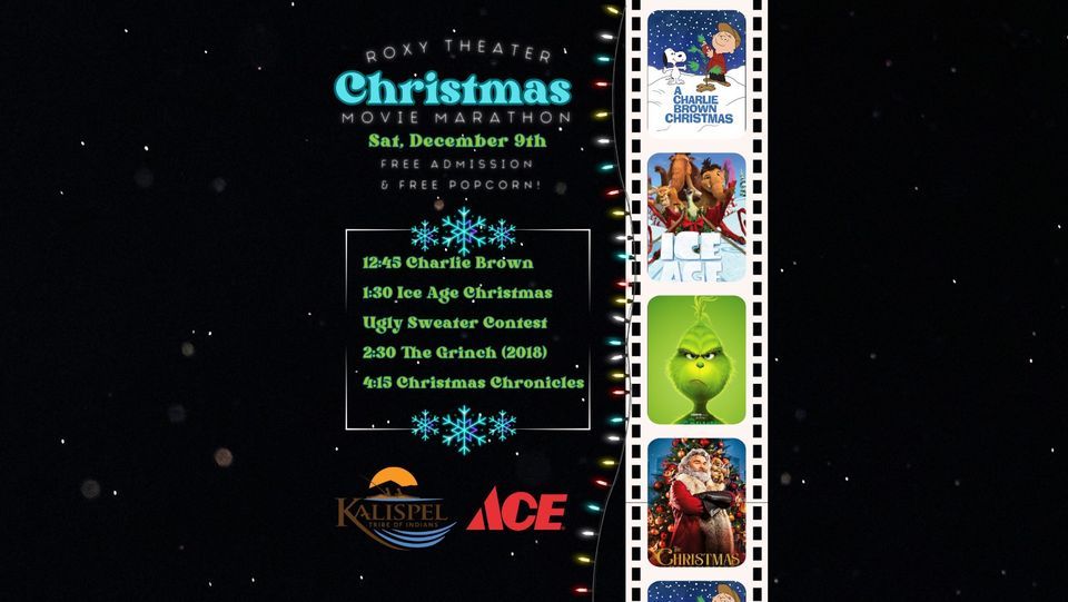 Roxy Christmas Movie Marathon The Newport Roxy Theater December 9, 2023