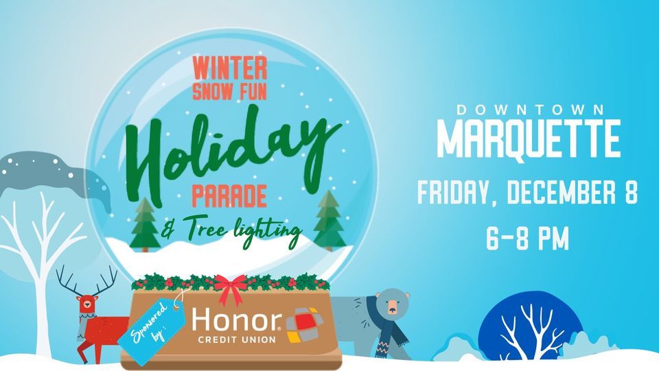 Downtown Marquette Holiday Parade and City Tree Lighting