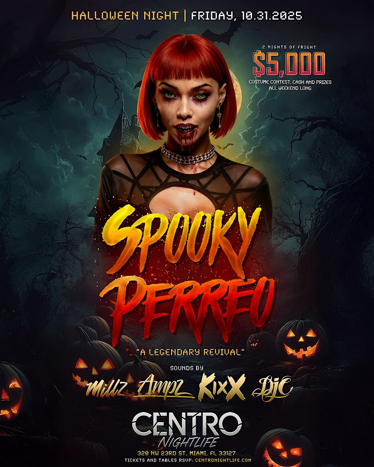 Spooky Perreo | Centro Nightlife | 10.31.25 (Night 1)
