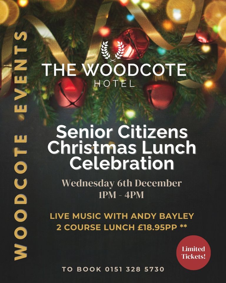 Senior Citizens Christmas Lunch Celebration The Woodcote Hotel & 610