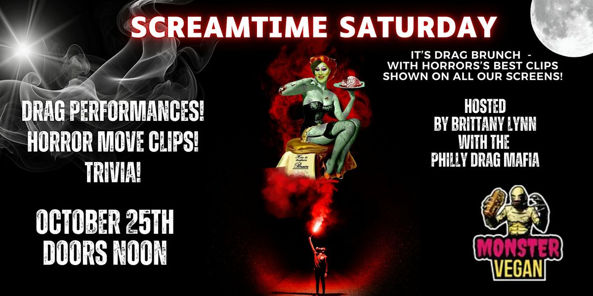 Screamtime Saturday! A Horror Drag Brunch at Monster Vegan