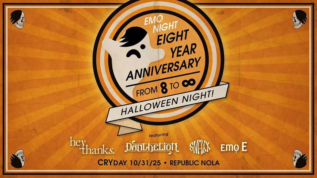 EMO NIGHT EIGHT YEAR ANNIVERSARY
