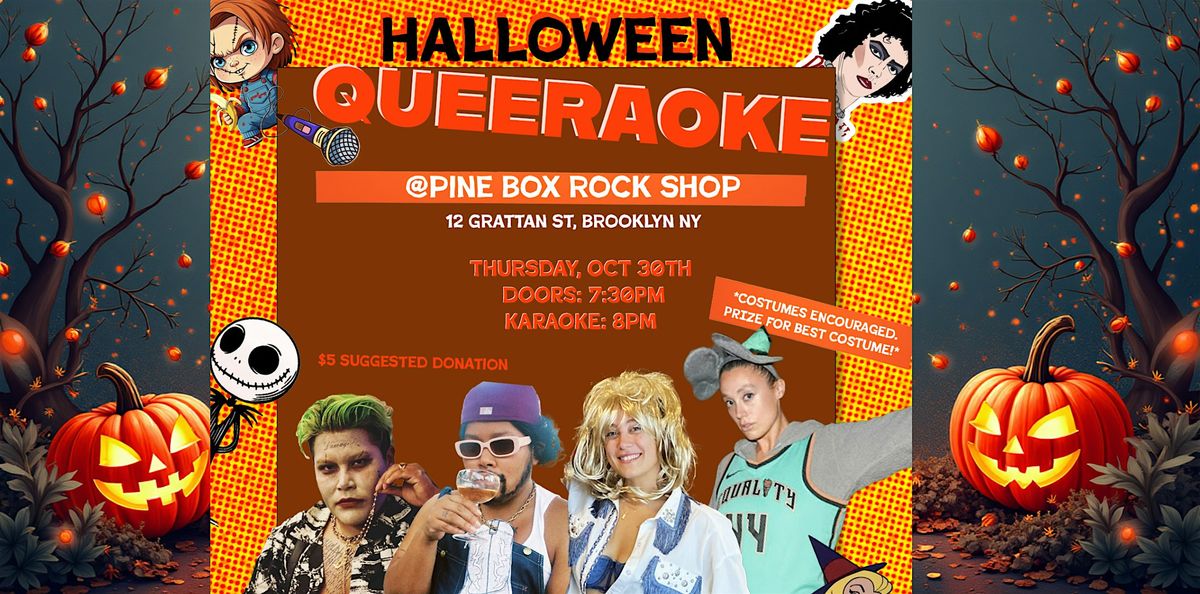 Halloween Queeraoke w\/Dyke Beer